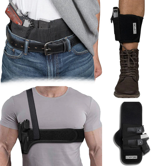 Hera Bundle Belly Band Shoulder Ankle Holster GGi