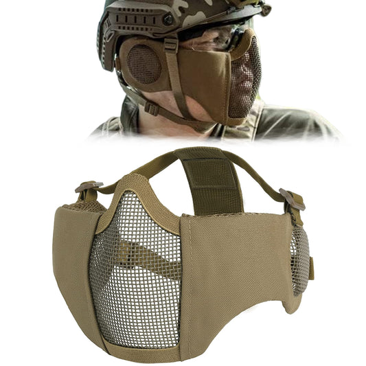 Ullr Half Face Airsoft Mesh Mask GGi