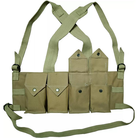 Anicetus Rhodesian FAL / G3 / M14 Bush War Magazine Chest Rig GG