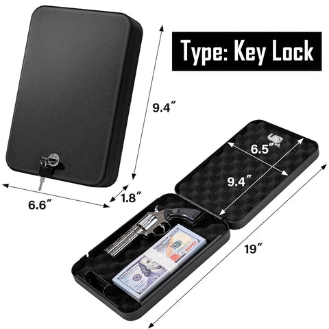 Gea Portable Gun Safe for Handgun GG