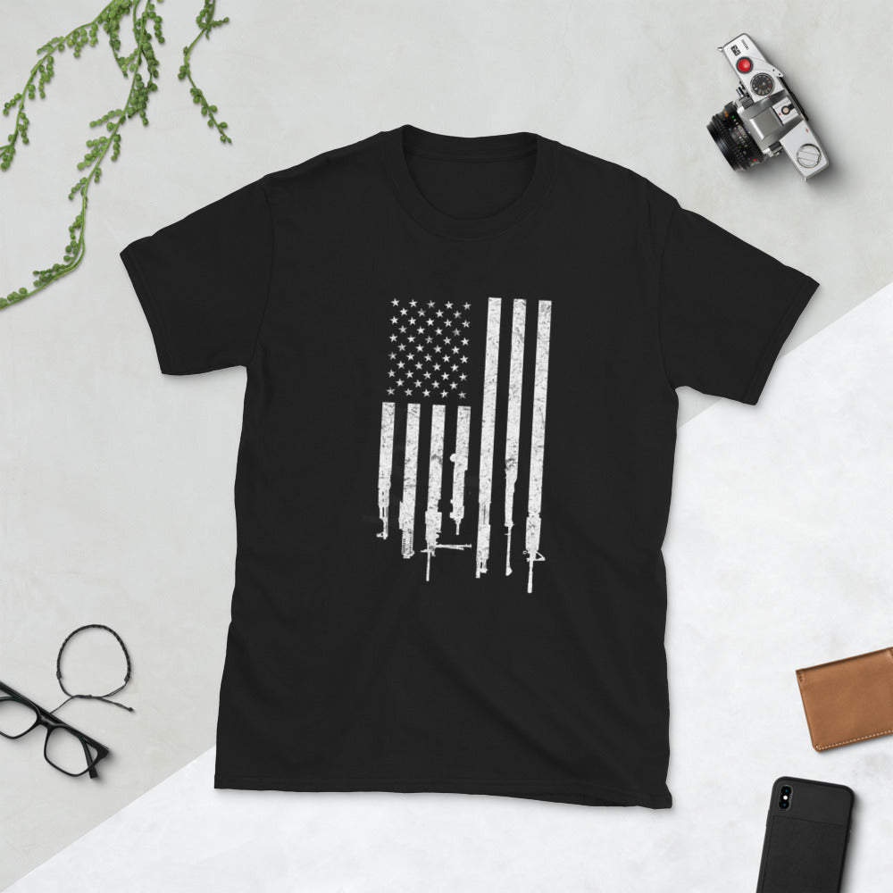 2nd Amendment Flag Short-Sleeve Unisex T-Shirt