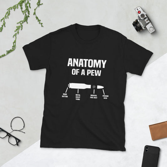 Anatomy Of A Pew Short-Sleeve Unisex T-Shirt