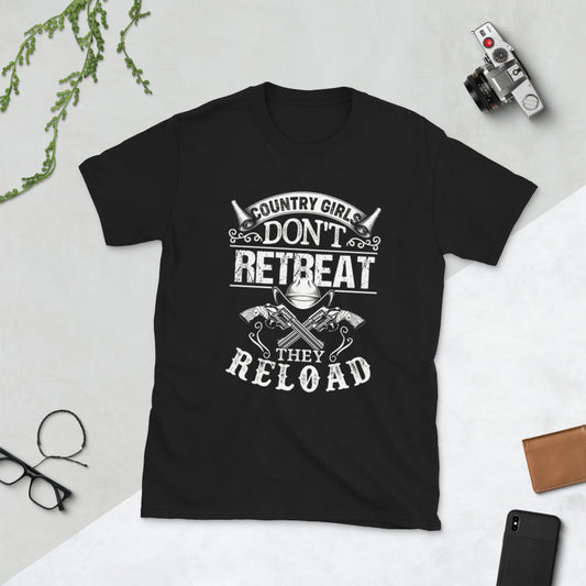 Country Girls Don't Retreat Short-Sleeve Unisex T-Shirt