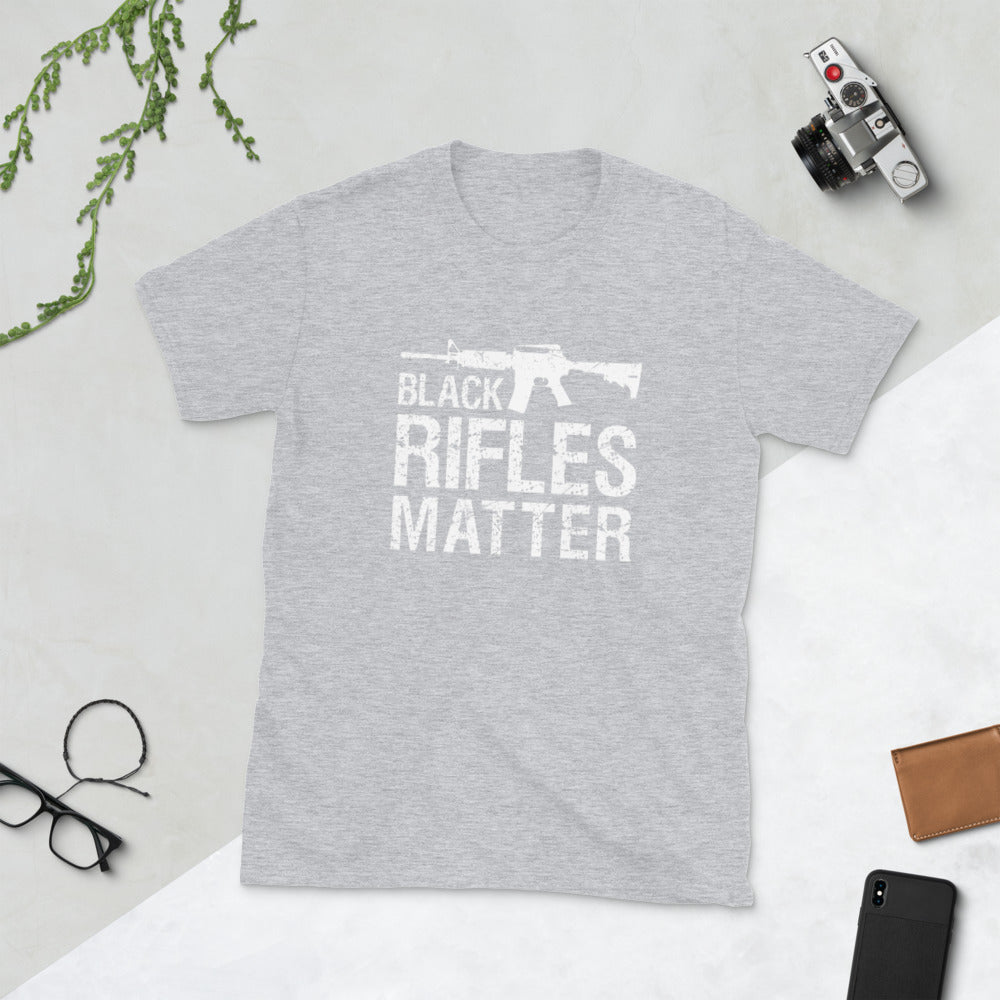 Black Rifles Matter Short-Sleeve Unisex T-Shirt