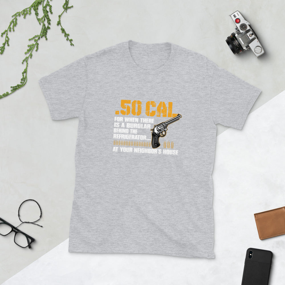 50 CAL GUN Short-Sleeve Unisex T-Shirt