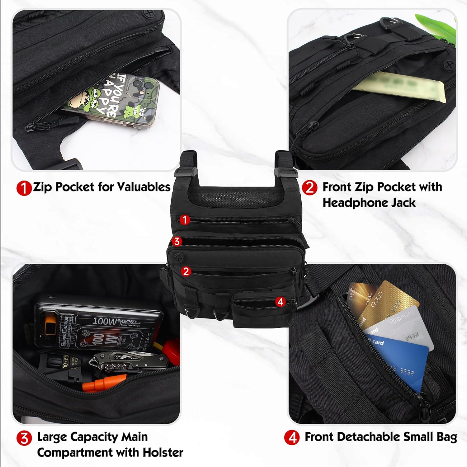 Spino Tactical Chest Bag