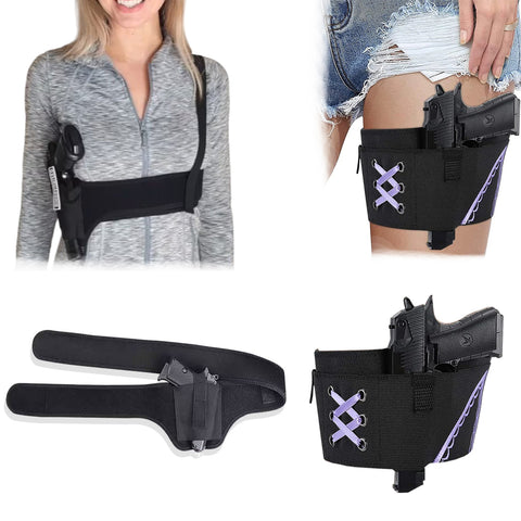 Baldur Bundle Shoulder & Garter Holster GG