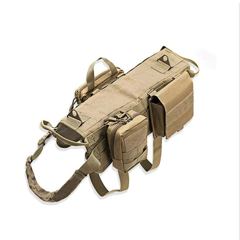 Ullr Tactical Dog Harness with Pouches GG