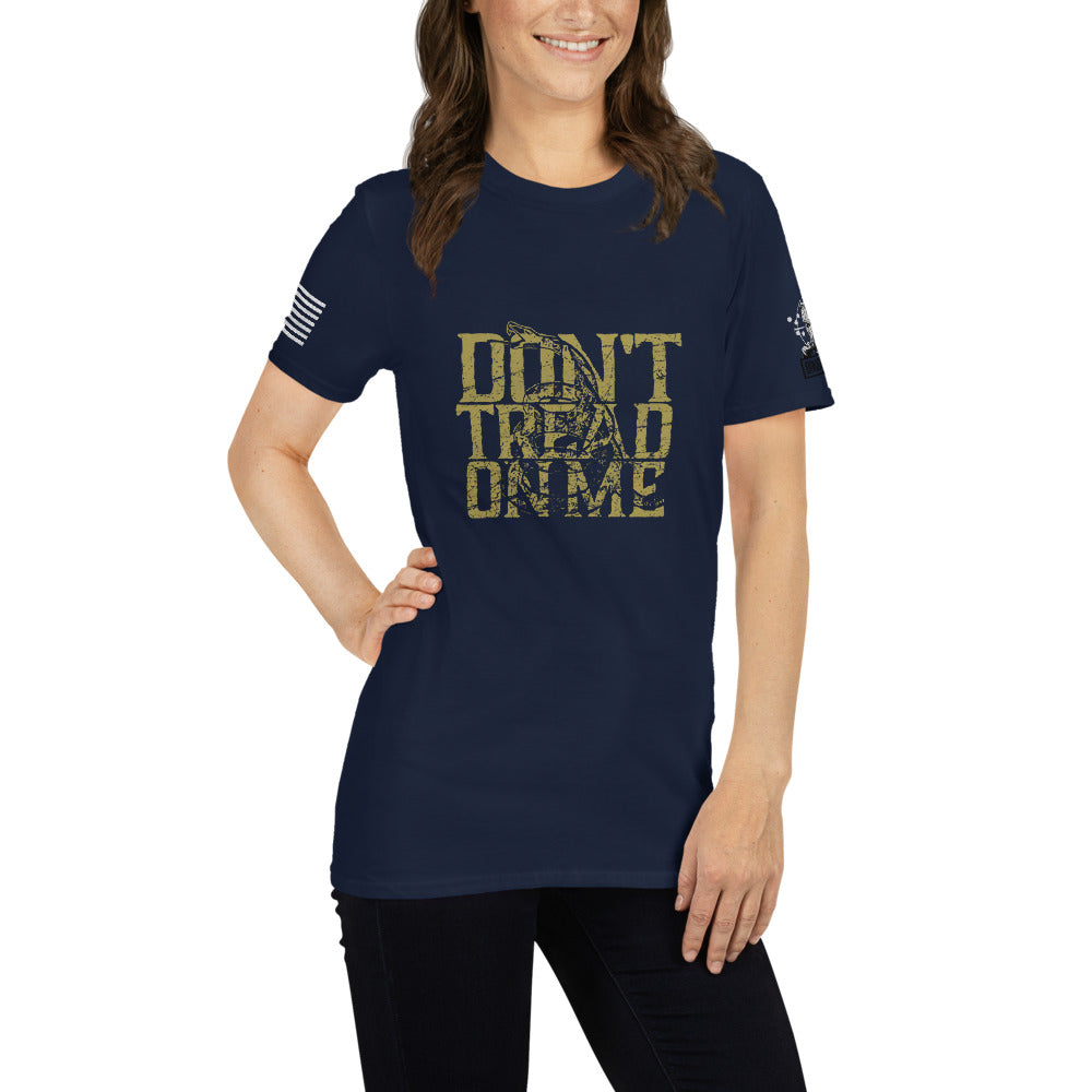 Don't Tread On Me Women Vintage Short-Sleeve Unisex T-Shirt