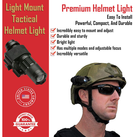 Light Mount Tactical Helmet Light GG