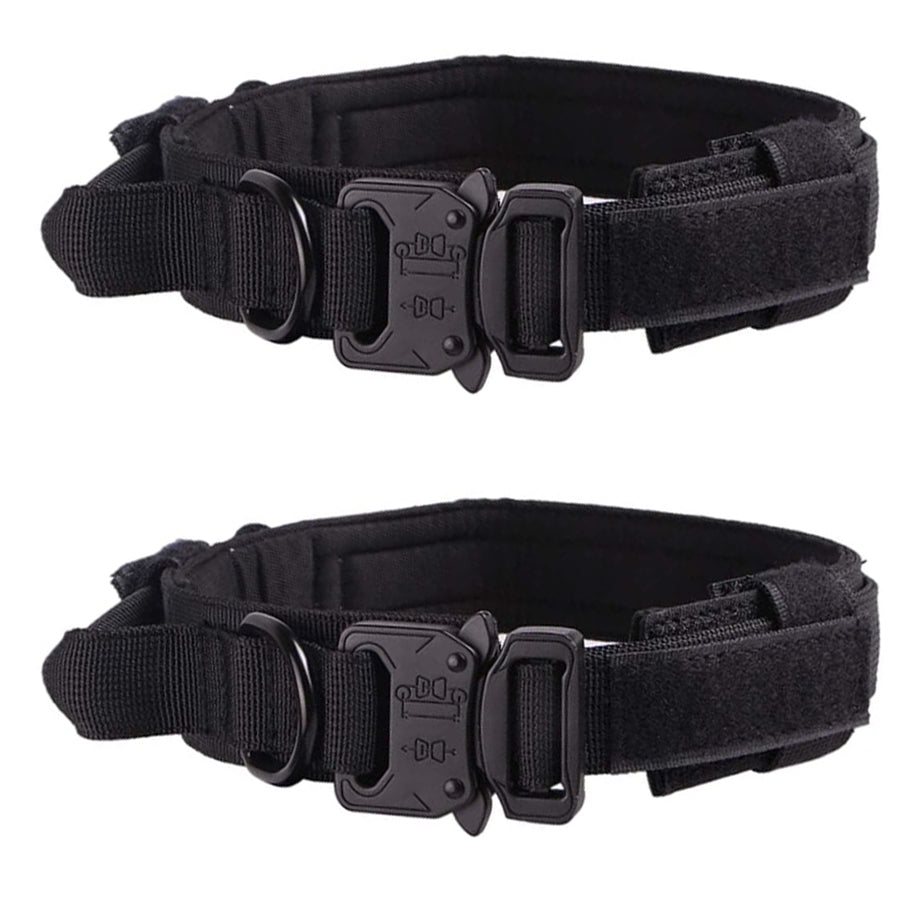 2 CEBERUS TACTICAL DOG COLLARS