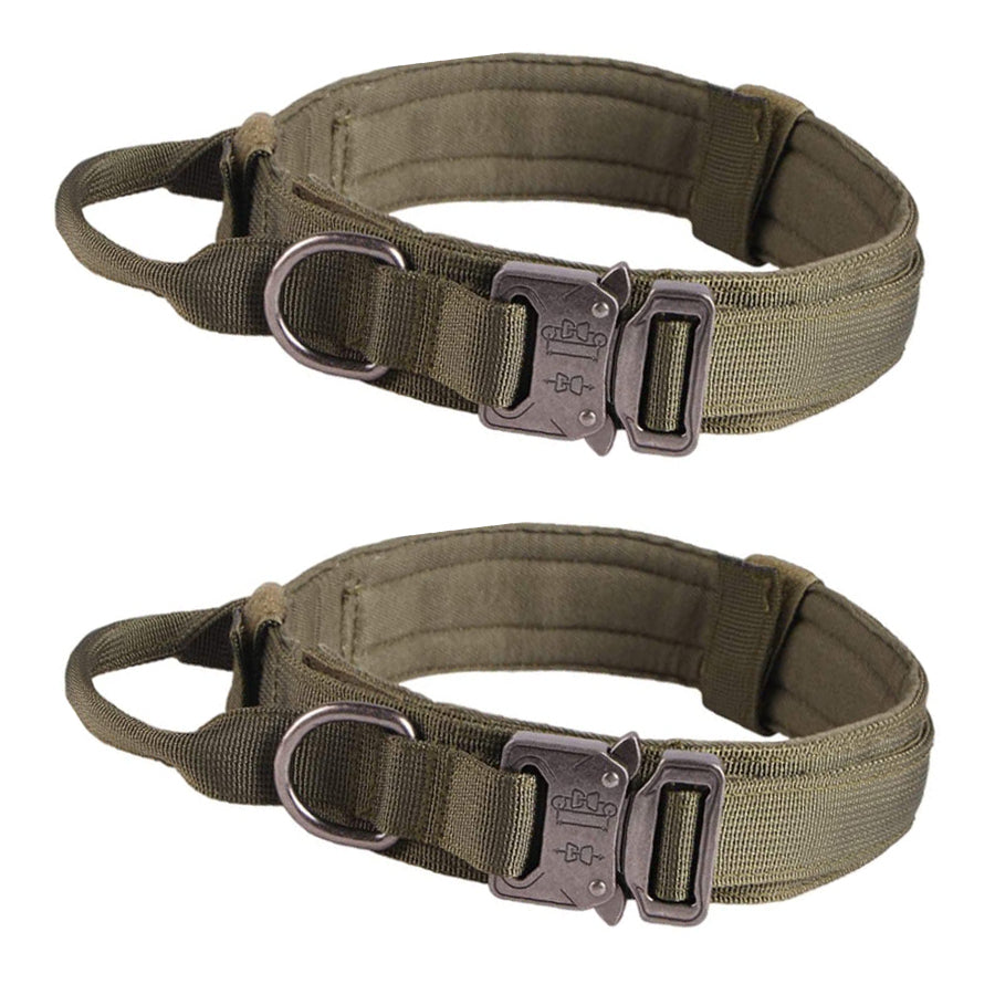 2 CEBERUS TACTICAL DOG COLLARS