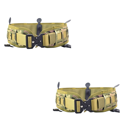 2 WARLORD BATTLE BELTS