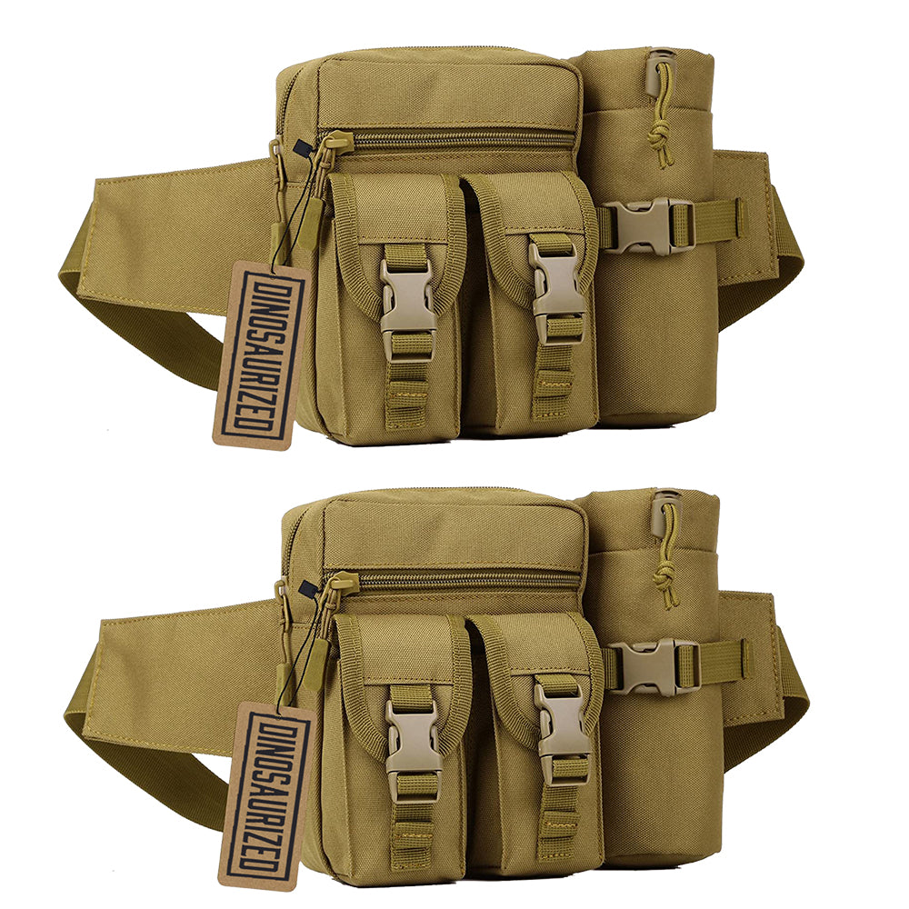 2 DRAGON BELLY BAGS