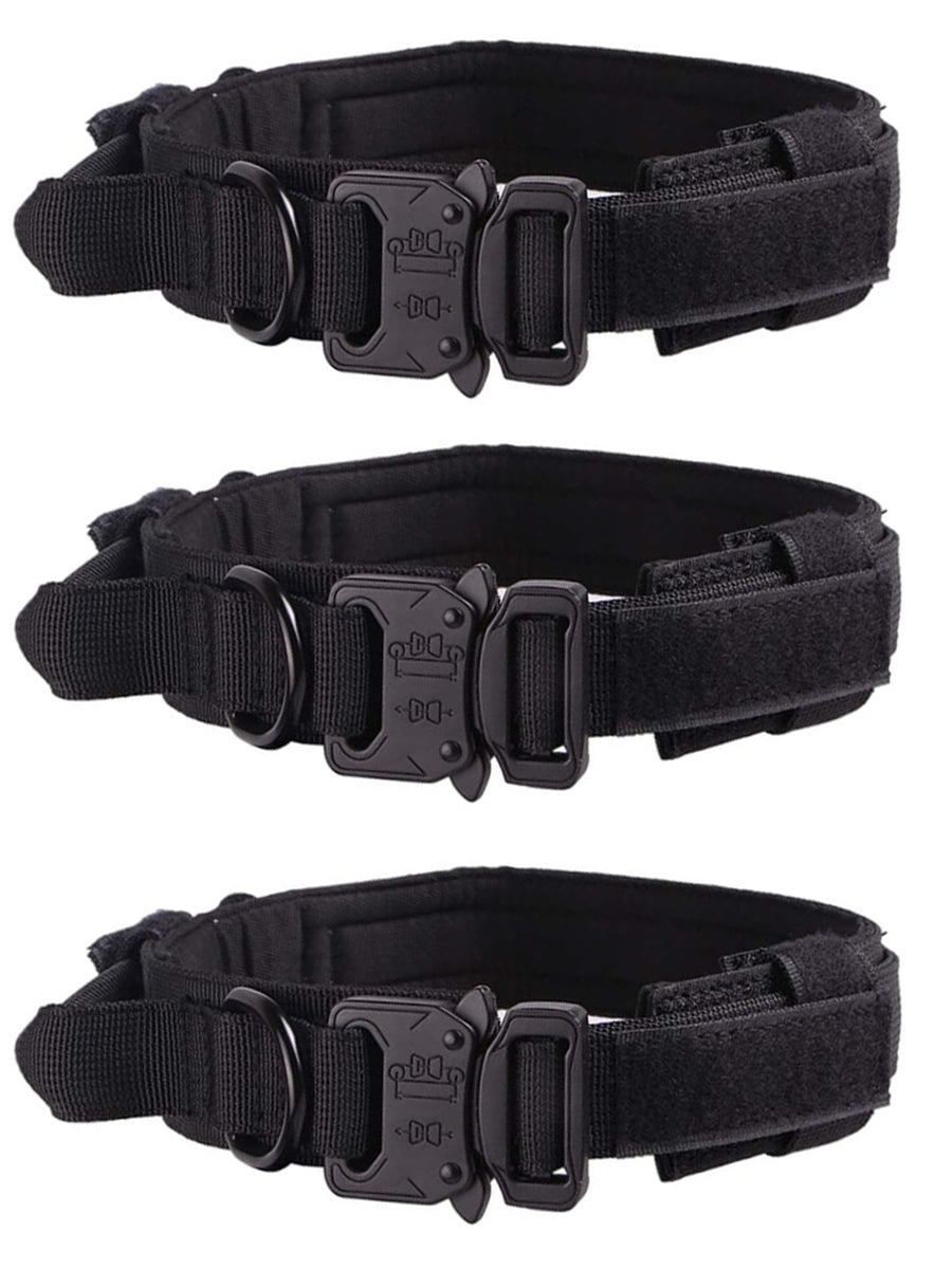 3 CEBERUS TACTICAL DOG COLLARS