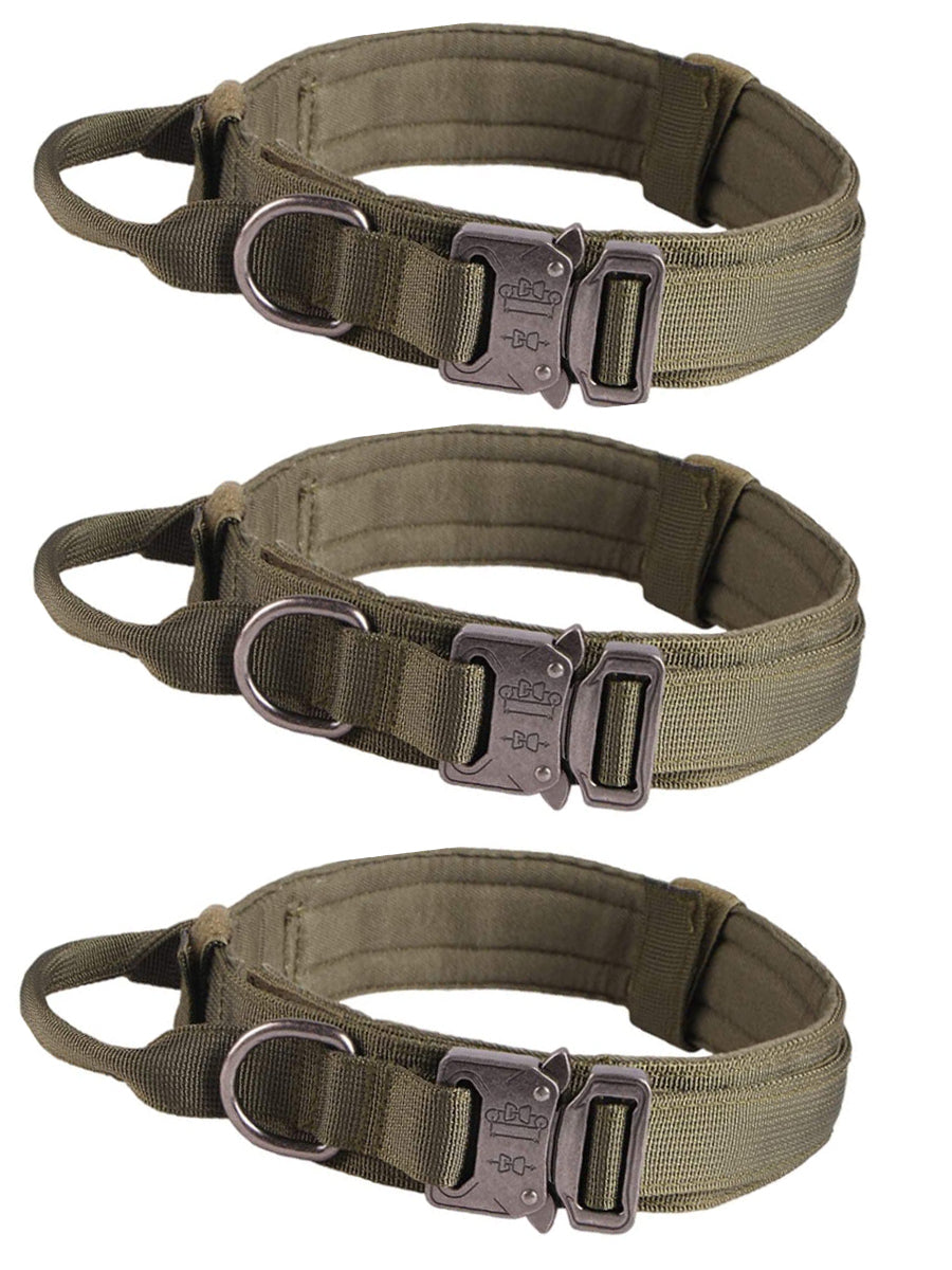 3 CEBERUS TACTICAL DOG COLLARS