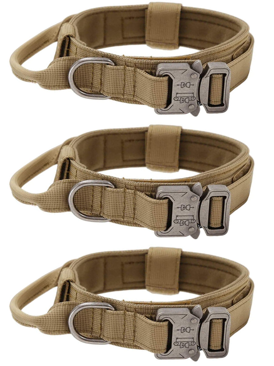 3 CEBERUS TACTICAL DOG COLLARS