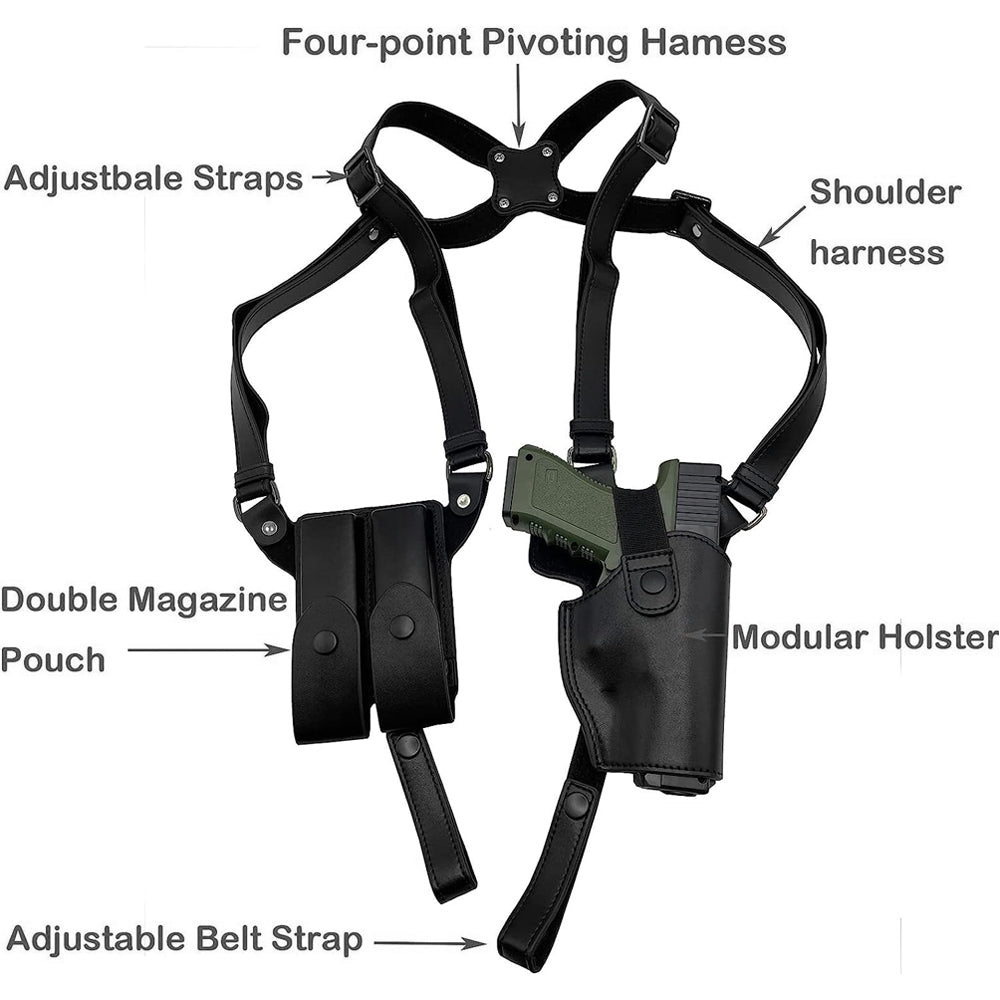 Asclepius Leather Shoulder Holster GG