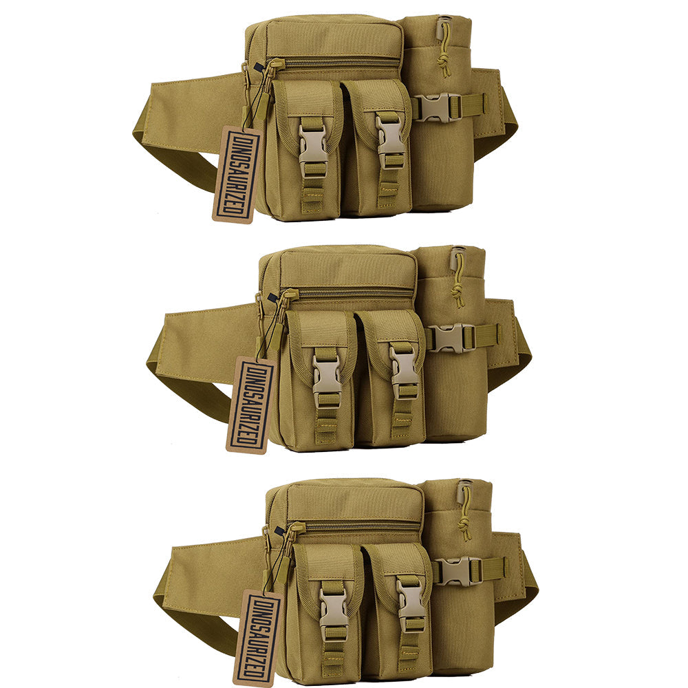 3 DRAGON BELLY BAGS