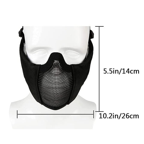 Ullr Half Face Airsoft Mesh Mask GG