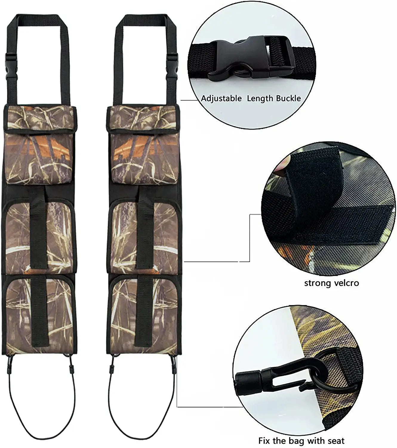 Twinboy rifle seatback organizer