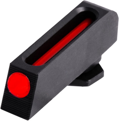 Front and Rear TRUGLO Fiber-Optic for Glock, Sig Springfield, S&W