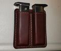 Twintower Leather Magazine Pouch