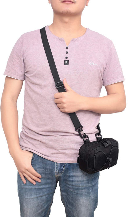 Tactical Admin Pouch with Shoulder Strap