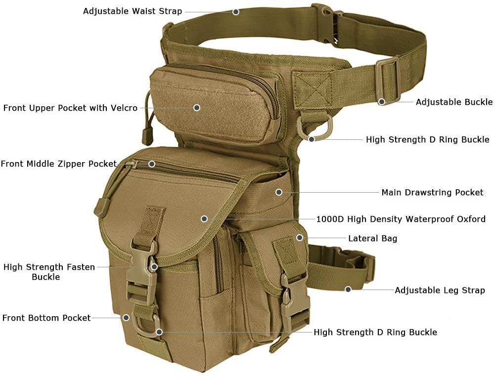 Tactical Drop Leg Bag