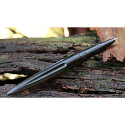 Schrade SCPENBK 5.7in Black Tactical Pen