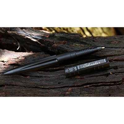 Schrade SCPENBK 5.7in Black Tactical Pen