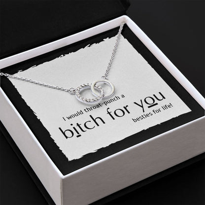Besties for life Perfect Pair Necklace