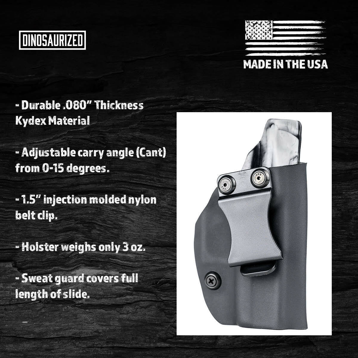 Beretta 92 Kydex holster